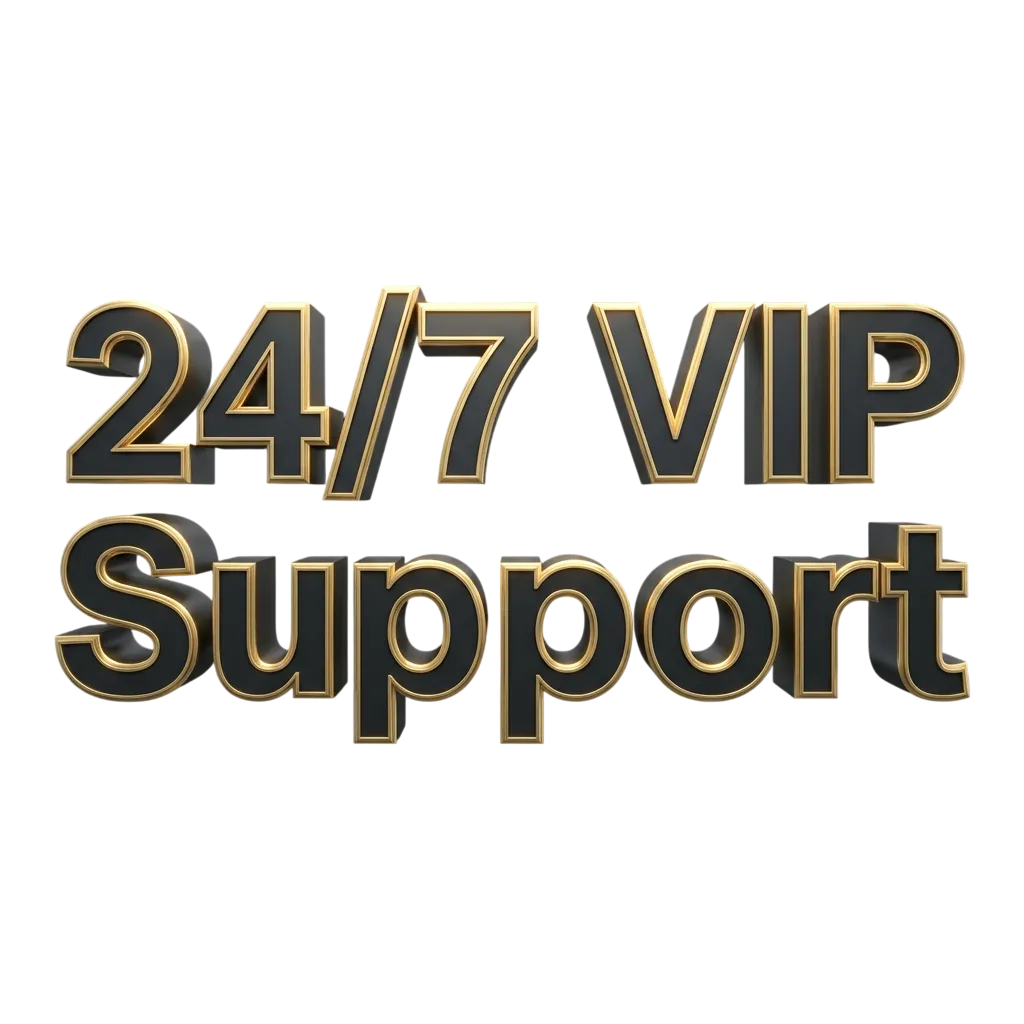 24/7 VIP Support