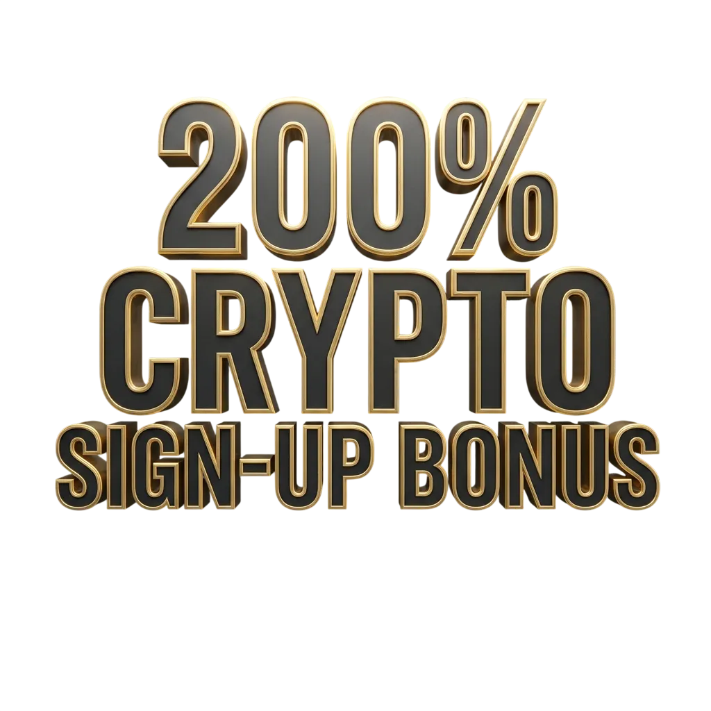 200% Crypto Sign-up Bonus
